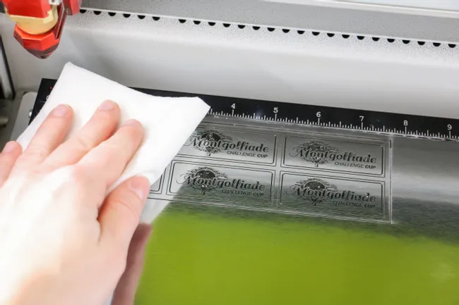 cleaning trolase foil