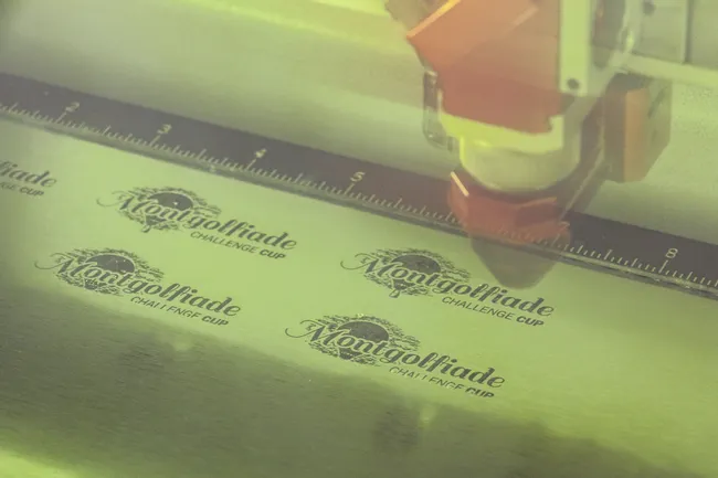 laser engraving trolase foil